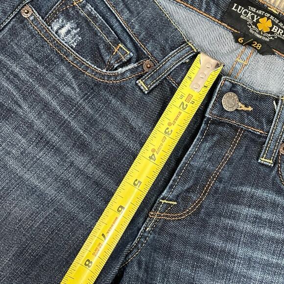 Lucky Brand Jeans Zoe Boot Cut Women Sz 6/28 Americana Classic Western Denim - Picture 4 of 10